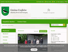 Tablet Screenshot of czajkow-gmina.pl